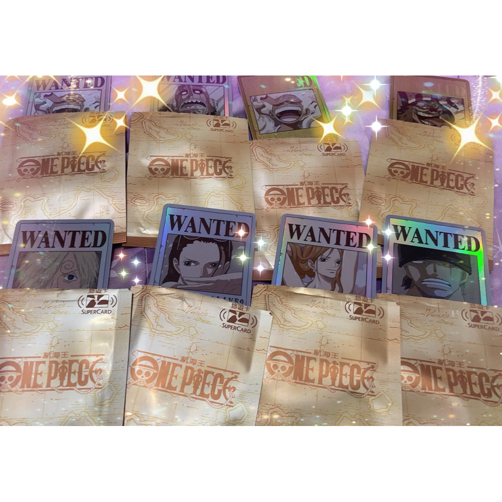 現貨✨航海王懸賞圖Supercard悠遊卡(盲包）✨拆封確認款💥隱藏款金卡巴奇 ✨魯夫✨索隆✨娜美✨羅賓✨騙人布✨香吉士