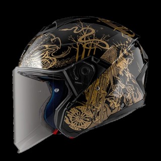 [Soga賣場] iRiE 3/4安全帽《NOVA 3.0》 ─ Soleluna 聯名版 BL13 黑 贈原廠防霧片