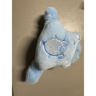 Care bears 藍色 鯊魚夾 長約11cm