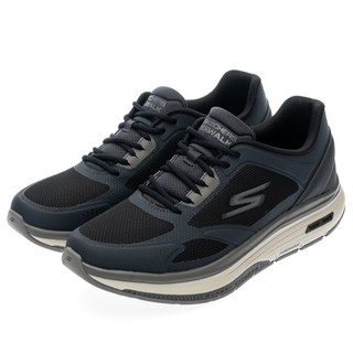 【SKECHERS】健走系列 GO WALK DISTANCE WALKER-216458-藍灰\男(US10.5)
