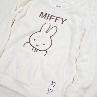 日本【米飛兔】保暖法蘭絨 居家服上衣/長褲 Miffy睡衣