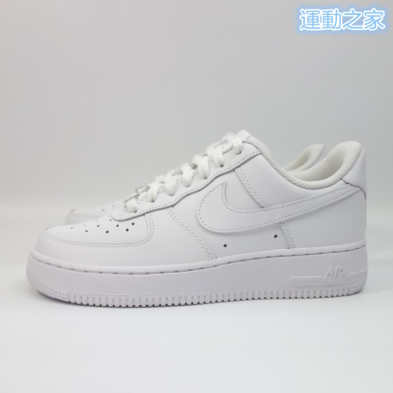 [運動之家】NIKE AIR FORCE 1 '07 CW2288 111休閒鞋 空軍一號 鐵牌 經典款 全白 低筒
