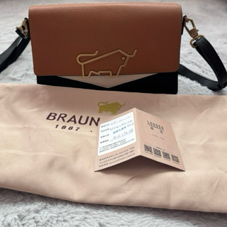 二手 BRAUN BUFFEL 斜背包
