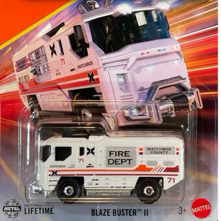 Matchbox 火柴盒 MBX 消防救援車 BLAZE BUSTER II