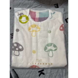 M&H-代購-現貨-Hoppetta-蘑菇防踢被-六層紗-日本製-2Y-7Y