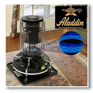 日本 ALADDIN 阿拉丁經典復古款 煤油暖爐 BF-3912K(黑)