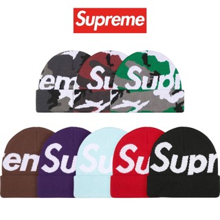 【日貨代購CITY】2025AW SUPREME BIG LOGO BEANIE 大LOGO 毛帽 帽子 現貨