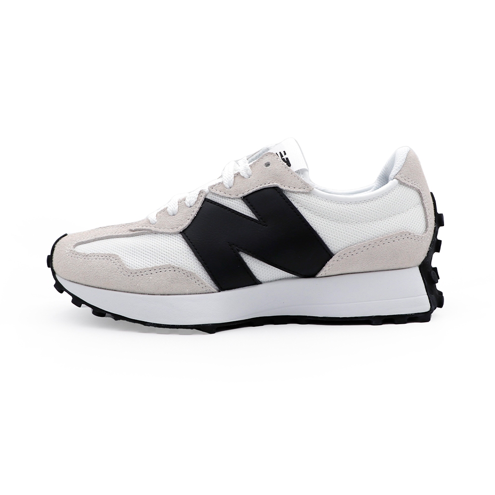 New Balance 327 黑白 麂皮 休閒 運動鞋 男女款 B6765【新竹皇家MS327CWB】