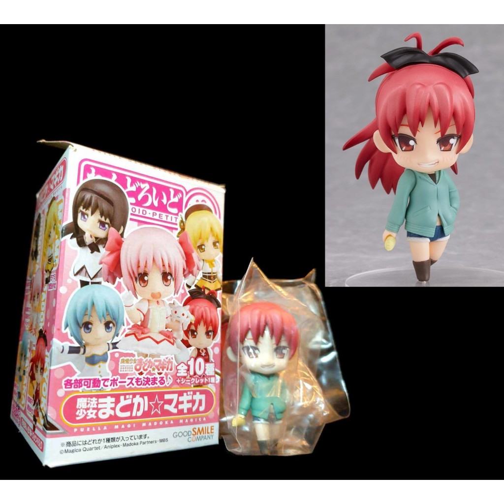 1FTG ： 私服款 佐倉杏子 GSC  魔法少女小圓 Q版 小黏土人  盒玩　富貴玩具店