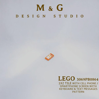 LEGO® 樂高 零件 3069pb0864 3069bpb0864 1x2 Tile Decorated