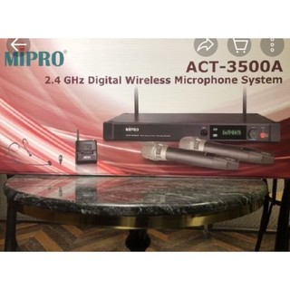嘉強 MIPRO ACT-3500A PRO 頂級雙頻無線麥克風