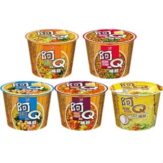 快速出貨🚚統一阿Q桶麵碗麵系列12入 (雞汁排骨/紅椒牛肉/生猛海鮮/韓式泡菜/蒜香珍肉)