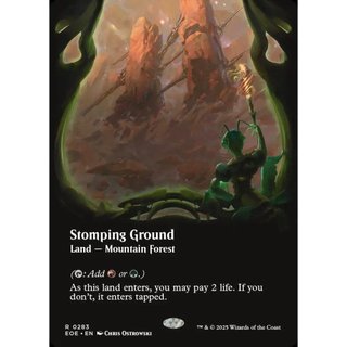 (J市集) EOE Stomping Ground Borderless Foil