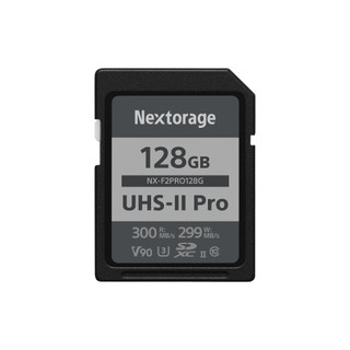 【上洛】日本 Nextorage NX-F2 PRO 128GB SDXC UHS-II U3 V90 8K 高速SD卡