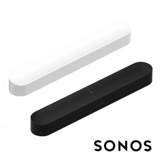 SONOS Beam 智慧無線聲霸 二代 白/黑 公司貨