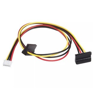 ITX電源線 SATA 15P母轉小4PIN母2.54mm間距轉SATA母 sata電源線 排線
