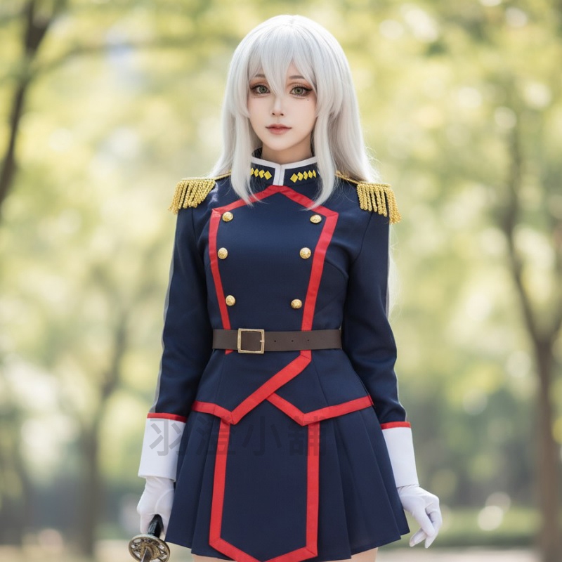 【羽澄小舖】魔都精兵的奴隸 羽前京香 cosplay 全套 cos服 軍裝 假髮 動漫展 萬聖節 外拍攝影 角色扮演