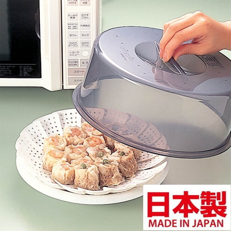 asdfkitty*日本製  CAKELAND 加高型 微波蓋-不易接觸到食物-不噴髒微波爐-可用洗碗機洗