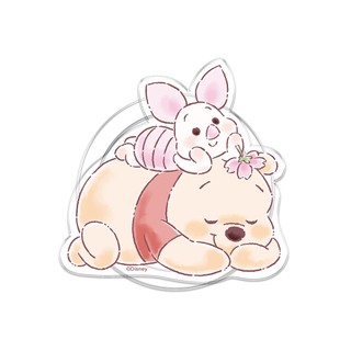 【TOYSELECT】Disney小熊維尼-趴睡花地MagSafe氣囊支架