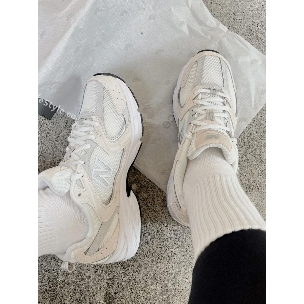 NEW BALANCE 530 NB 白灰 柔灰銀 銀色 復古 運動 MR530CE