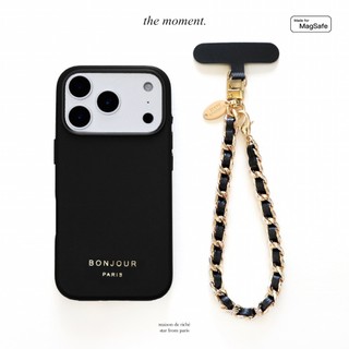 RICHE品牌直營（磁吸充電殼+小香鍊組合）iPhone 17 16 15 MagSafe 巴黎經典小香鍊手機殼