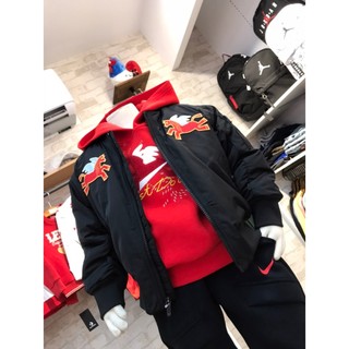 NIKE童裝-新年系列 鋪棉夾克 風衣外套86N996
