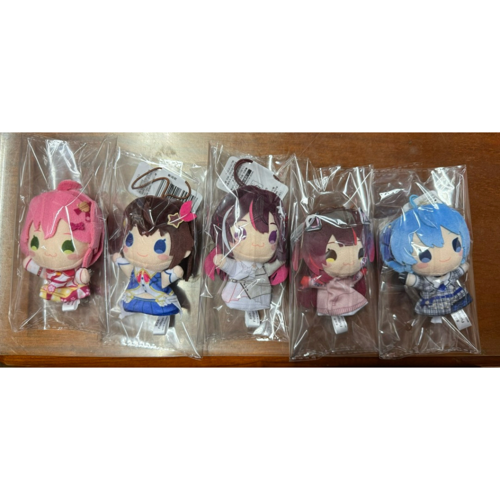 全新現貨⚠️Hololive 0期生 指上指偶娃娃吊飾 時乃空 AZKi 蘿蔔子 櫻巫女 星街彗星 holo