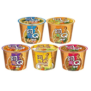 ❗️ 阿Q桶麵 風味桶12入/箱(雞汁排骨/紅椒牛肉/生猛海鮮/韓式泡菜/蒜香珍肉