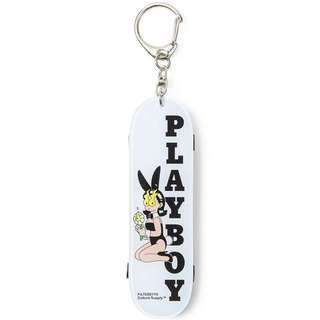FILTER017 x PLAYBOY SKATEBOARD KEYCHAIN 滑板 鑰匙圈 (BUNNY GIRL)