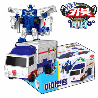 現貨🎈韓國空運 hello Carbot mini 迷你 衝鋒戰士 特工艾特 迷你機器人 變形機器人 變形車 變形玩具