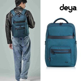 deya Infinity Econyl 商務機能後背包 普魯士藍︱15.6吋筆電包 商務後背包 電腦包 行李插袋