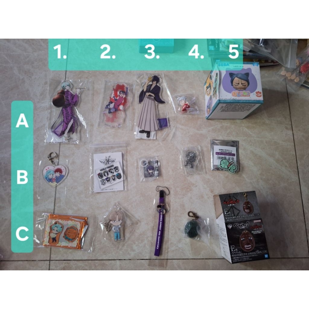 黃金神威 入間 桃源闇鬼 神臂 境界觸發者 福星小子 刃牙 放學後少年花子君 烙印勇士 火影忍者 笠原匡 妖怪學校的老師