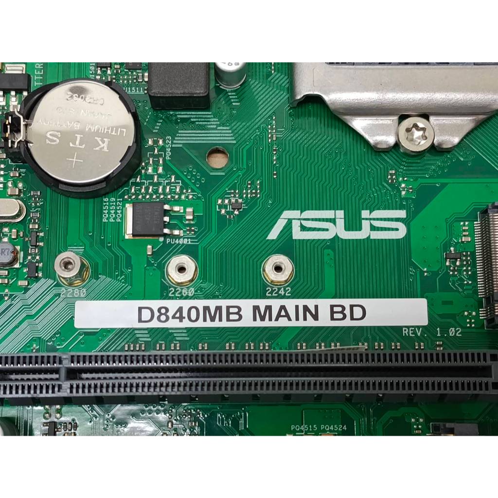 二手 華碩 ASUS D840MB MAIN BD 八.九代主機板(附擋板)-保1個月/品項佳