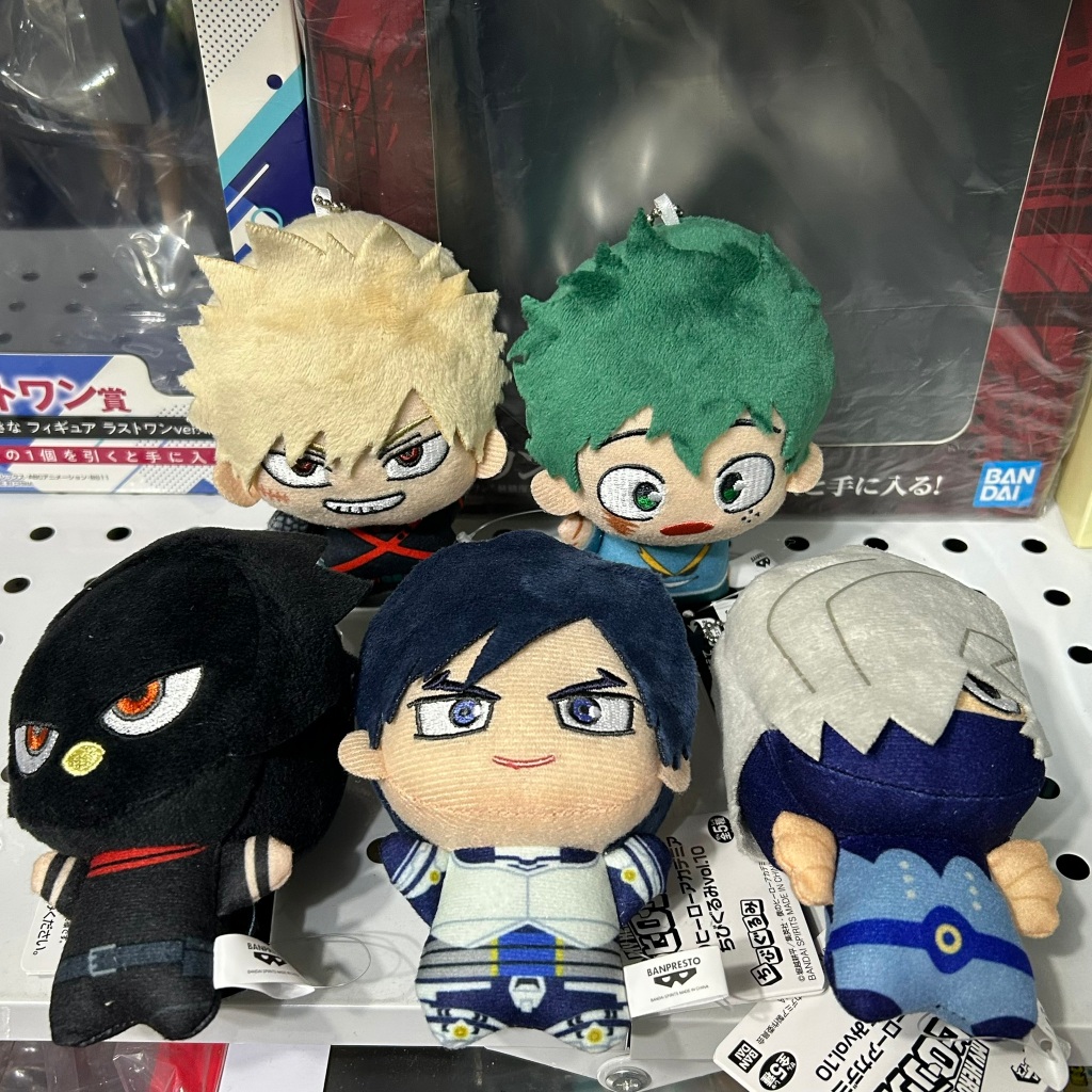 【班尼小棧】日版現貨 BP 景品 我的英雄學院 吊飾 娃娃 綠谷出久 爆豪勝己 飯田天哉 常闇踏陰 障子目藏 吊飾娃