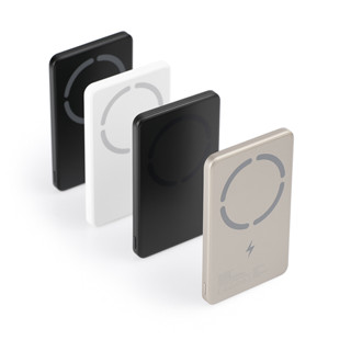 Superthin固態行動電源(5000mAh) POT-483S (黑/白/灰/鈦)