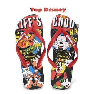 havaianas 2026✨新品✨Top Disney Classics 紅底米奇 男鞋 夾腳拖 人字拖 拖鞋 迪士尼