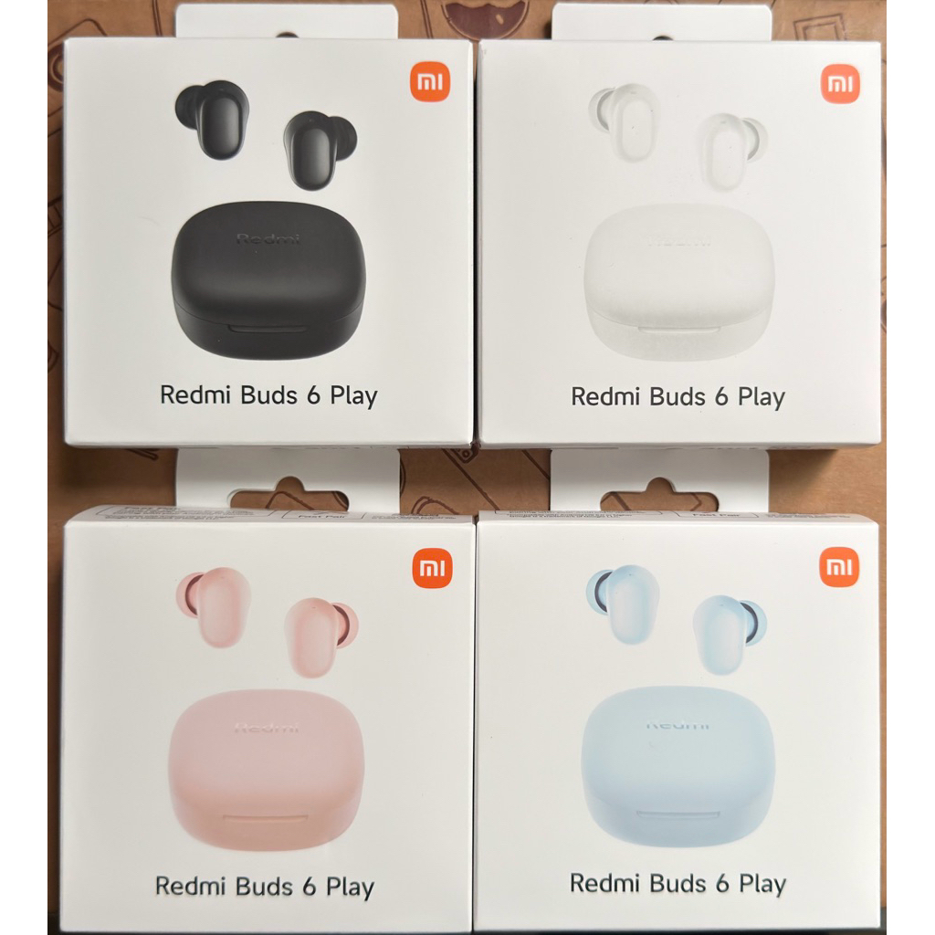 台灣小米公司貨 Redmi Buds 6 Play 藍牙耳機 藍芽耳機