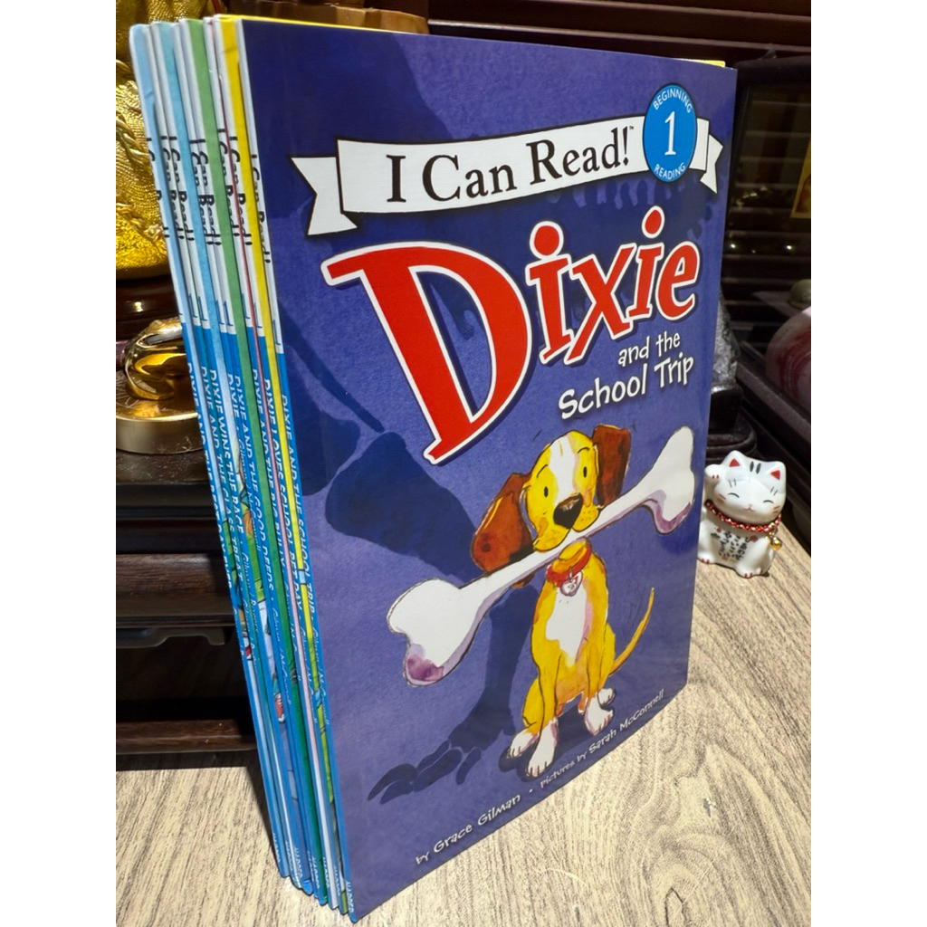 I Can Read Dixie 8冊 小狗迪克斯系列故事現貨提供mp3小達人點讀包