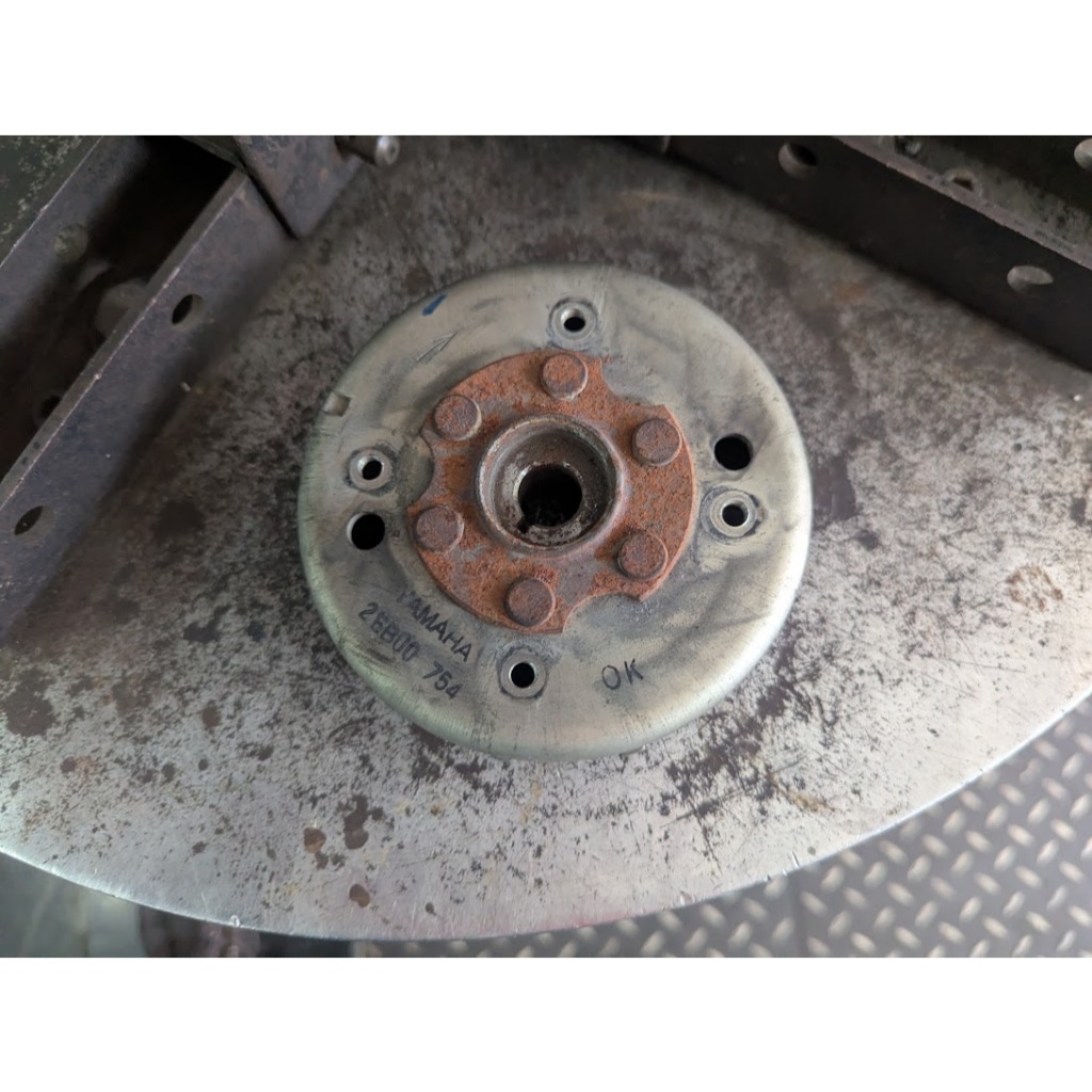 三陽錦昌機車-山葉yamaha四、五代新勁戰、RAY125中古二手良品轉子總成2EB-H1450-00