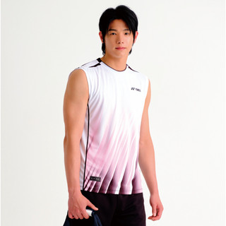 【KB羽球實體店】YONEX 2025秋冬 無袖漸層運動背心 速乾排汗 253TR002M