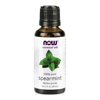 【NOW】綠薄荷精油 Spearmint Oil 30ML 單方純精油/香氛/芳香調理/美國原瓶原裝