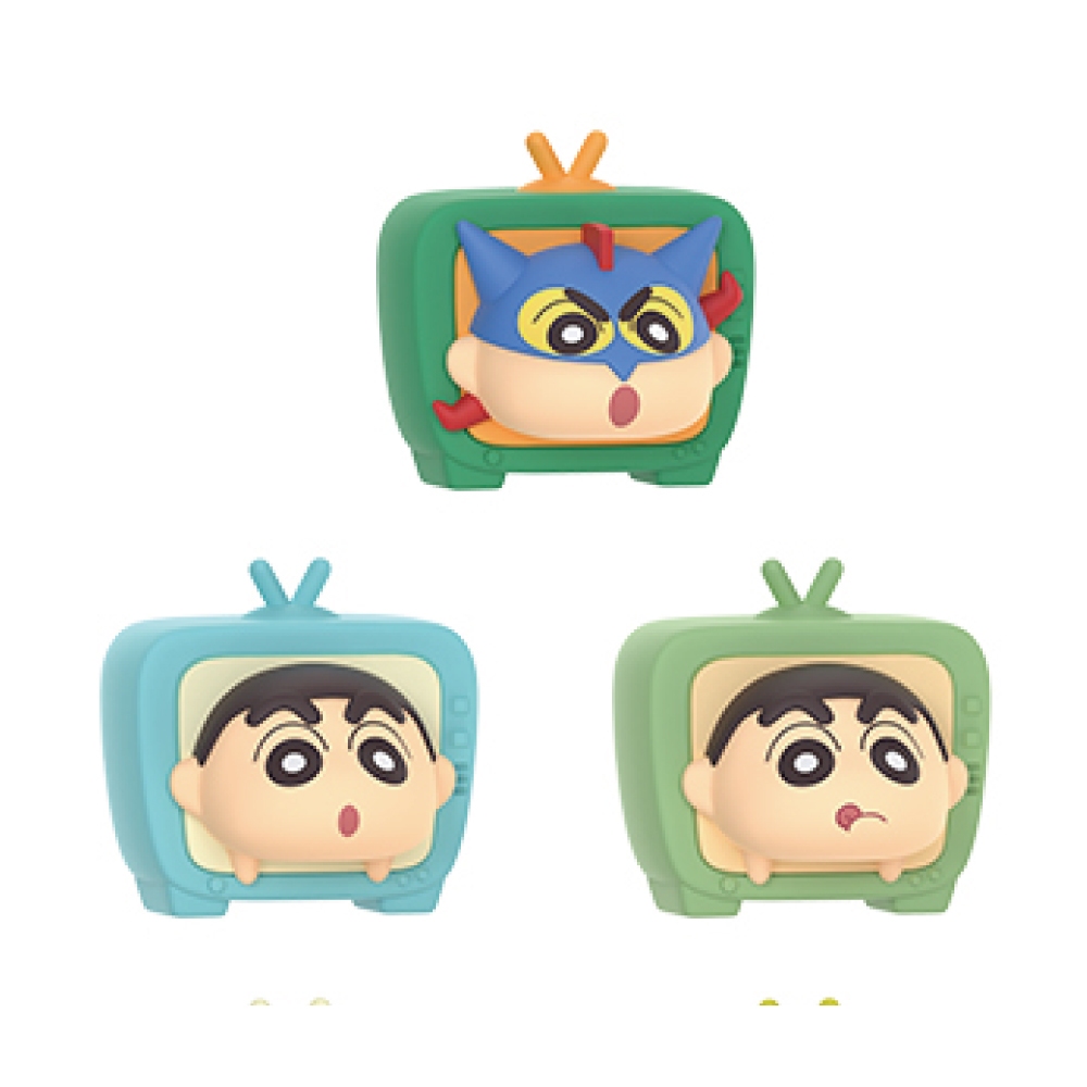 Crayon Shin-Chan蠟筆小新電視機疊疊樂冰箱貼- 隨機發貨 ToysRUs玩具反斗城