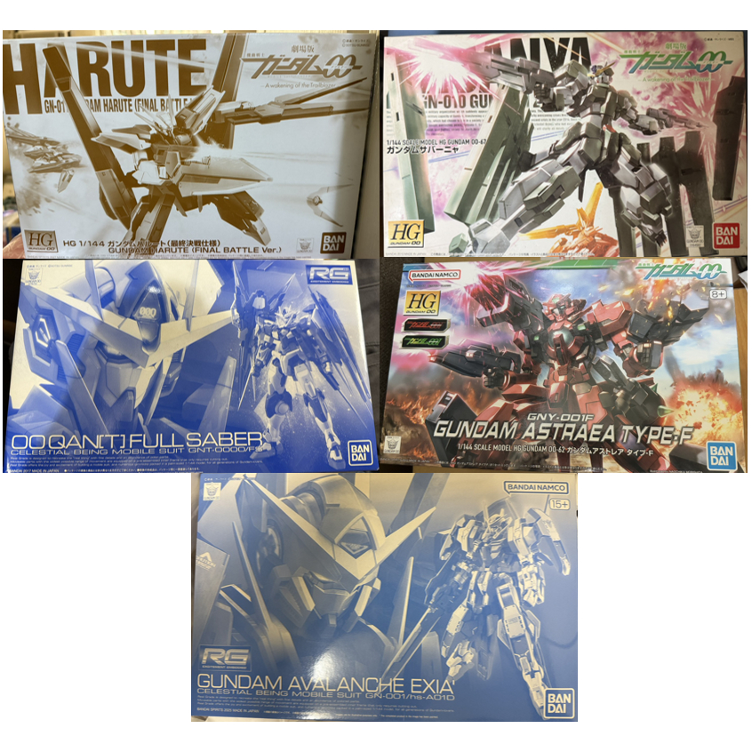HG 妖天使鋼彈 最終決戰 獄天使鋼彈 正義女神F RG 全刃式 雪崩能天使 鋼彈00 非 MG 驚異能天使 黑暗物質