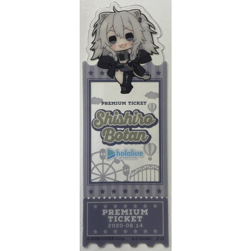 [ALG] 現貨 Hololive CITY'24 透明書籤 獅白牡丹 獅白ぼたん