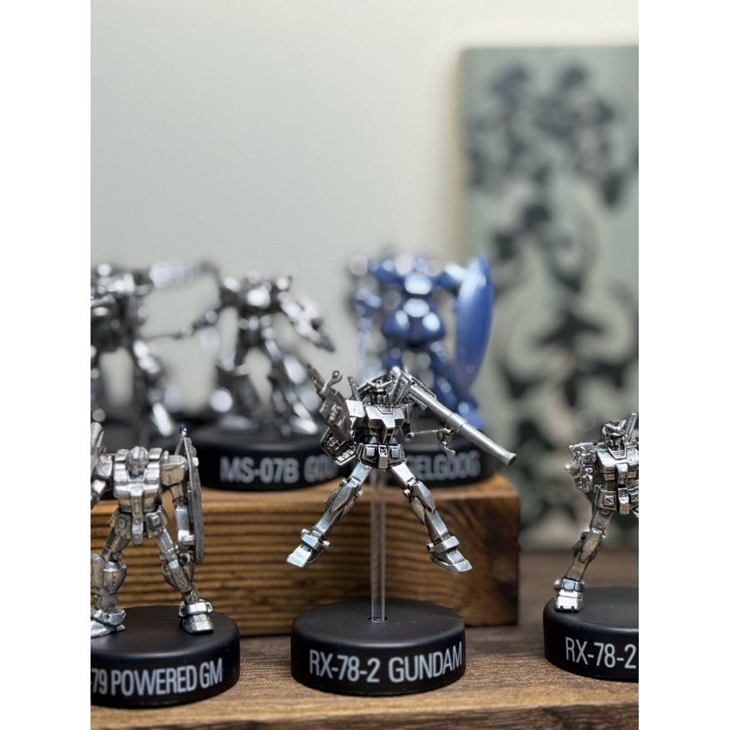 MFS GUNDAM Mini Figure Selection 鋼彈 瓶蓋 機動戰士 高達 銀色鋼彈 gundam