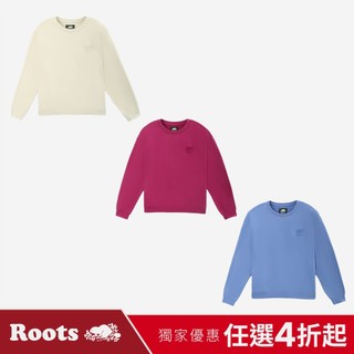 【Roots】 女裝-經典Logo大學TEE-多款選