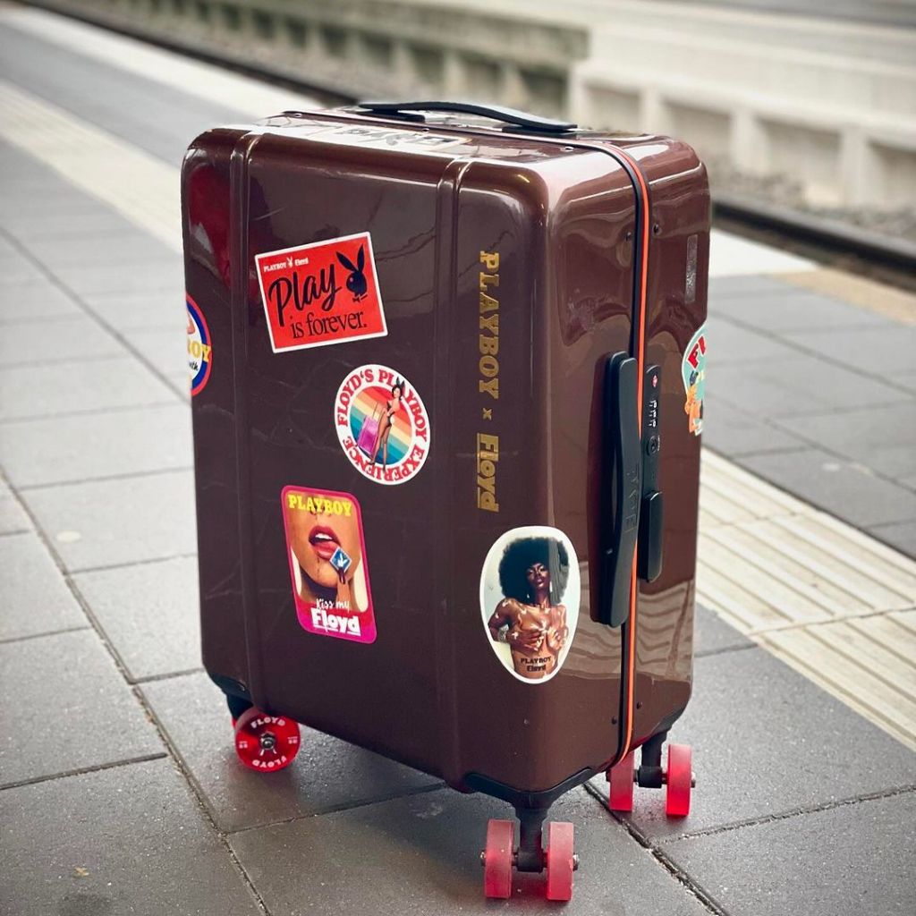 【德國 Floyd 21吋登機箱 可可棕】行李箱 收納箱 登機箱 滑板 21吋登機箱