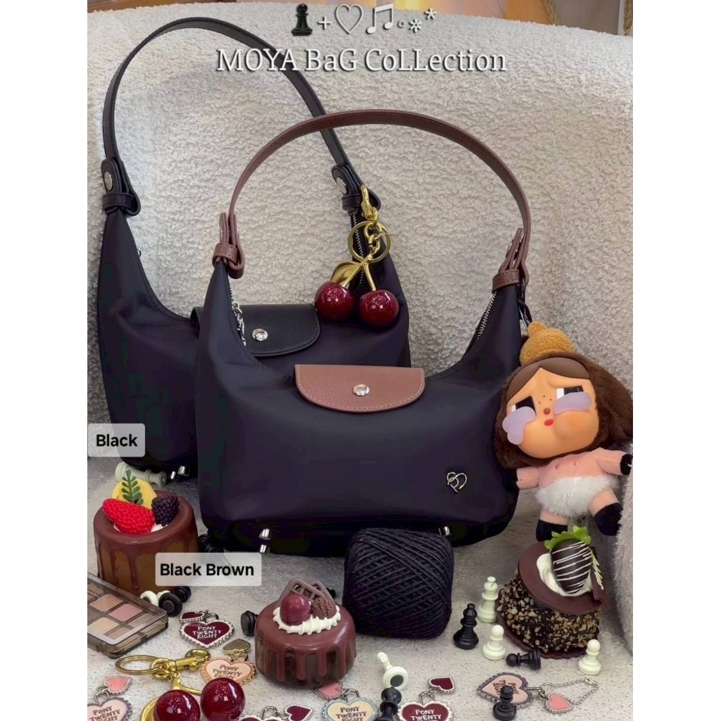 現貨 泰國Pony包包旗艦店 Moya掀蓋腋下包 (小尼龍)