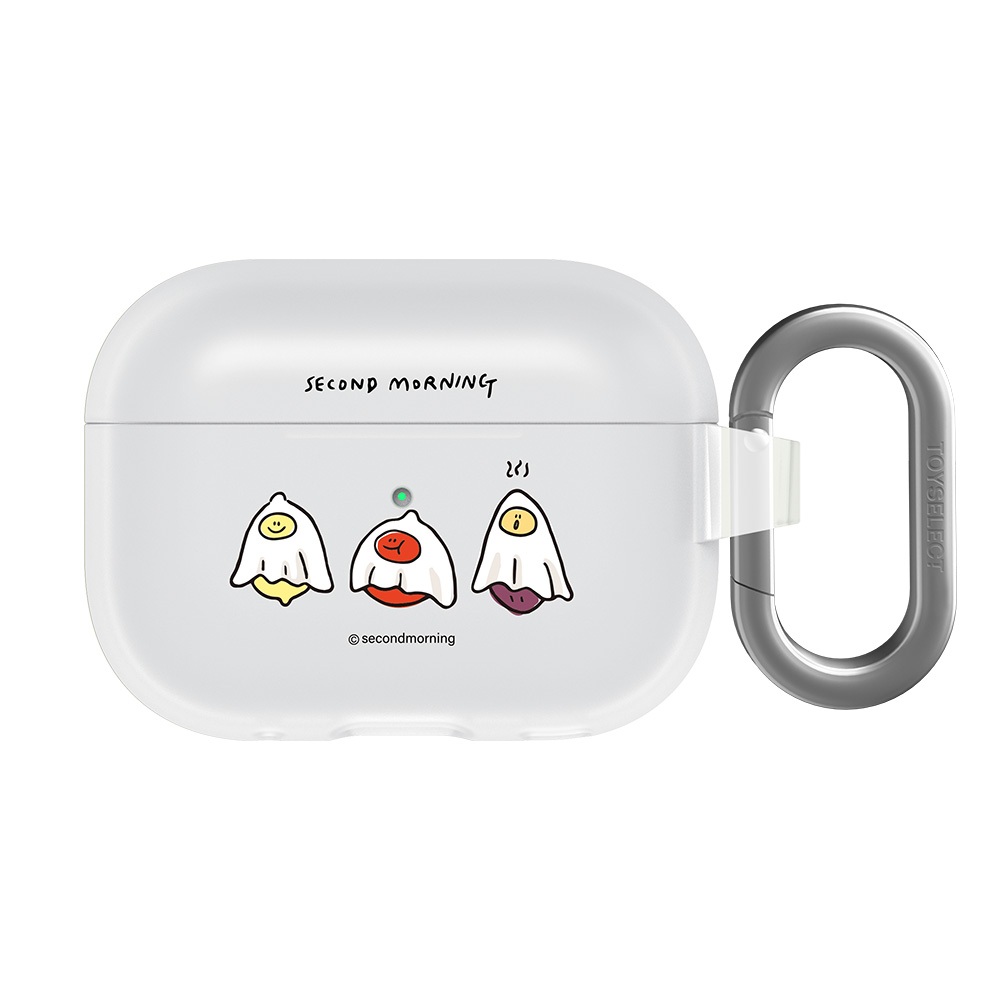 【TOYSELECT】Second Morning假扮幽靈強悍防摔AirPods保護套