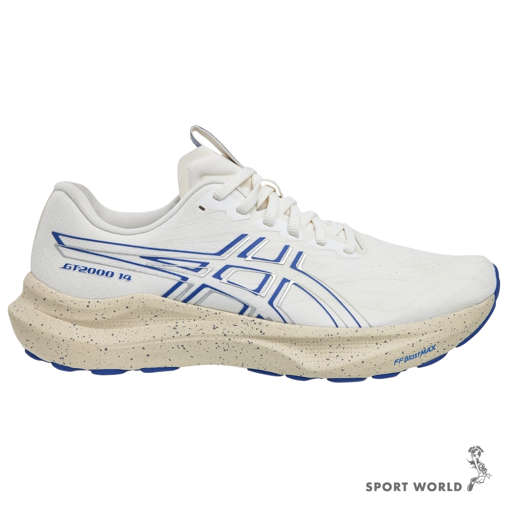 Asics 亞瑟士 慢跑鞋 男鞋 支撐 GT-2000 14 米白藍【運動世界】1011C191-101